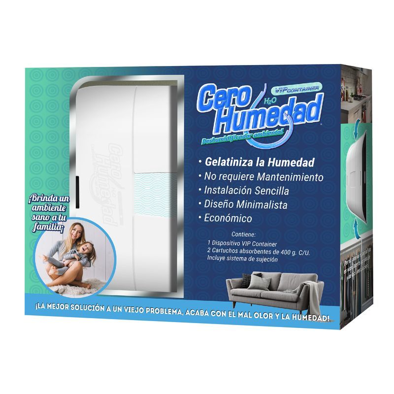Cero Humedad Contenedor VIP 450 grs